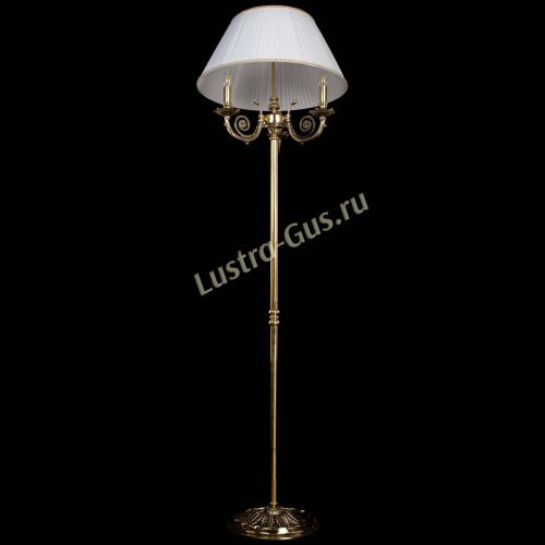 Бронзовый торшер Антик №3 в Химках Гусь Хрустальный