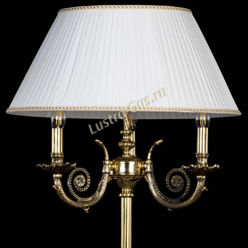 Бронзовый торшер Антик №3 в Химках Гусь Хрустальный