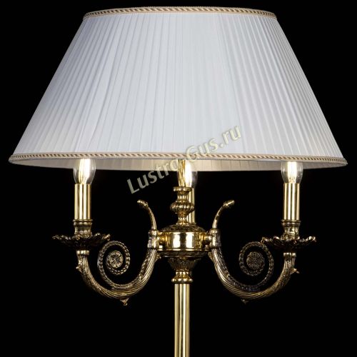 Бронзовый торшер Антик №3 в Химках Гусь Хрустальный