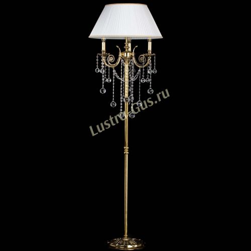 Бронзовый торшер Антик №3 шар в Химках Гусь Хрустальный