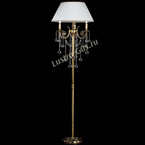 Бронзовый торшер Антик №3 шар в Химках Гусь Хрустальный