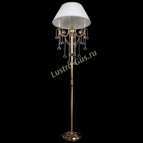 Бронзовый торшер Антик №3 шар в Химках Гусь Хрустальный