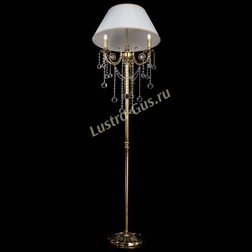 Бронзовый торшер Антик №3 шар в Химках Гусь Хрустальный