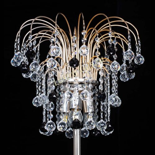 Торшер Акация шар черный в Химках Гусь Хрустальный