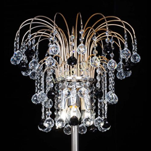 Торшер Акация шар черный в Химках Гусь Хрустальный