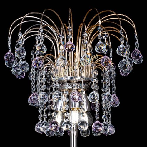 Торшер Акация шар розовый в Химках Гусь Хрустальный