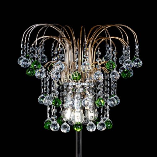 Торшер Акация шар зеленый в Химках Гусь Хрустальный