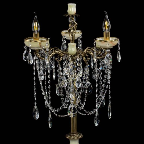 Торшер бронзовый Оникс №3 баден в Химках Гусь Хрустальный