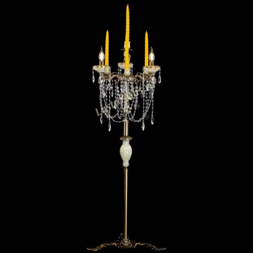 Торшер бронзовый Оникс №3 лучик в Химках Гусь Хрустальный