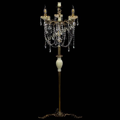 Торшер бронзовый Оникс №3 лучик в Химках Гусь Хрустальный