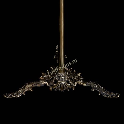 Торшер бронзовый Оникс №3/2 журавлик в Химках Гусь Хрустальный