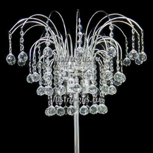 Торшер Каскад шар 30 короткий в Химках Гусь Хрустальный