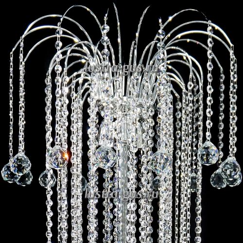 Торшер Каскад средний в Химках Гусь Хрустальный