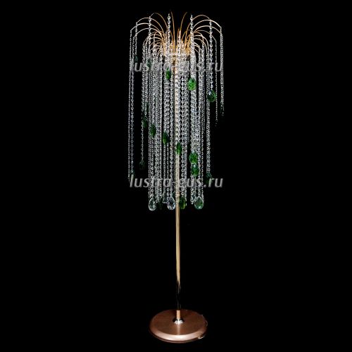 Торшер Каскад Винтаж длинный цветной в Химках Гусь Хрустальный