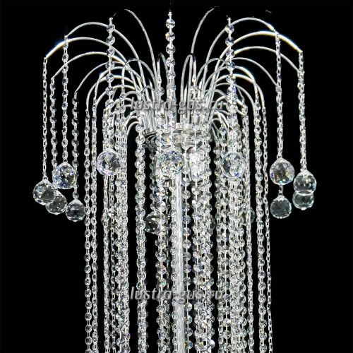 Торшер Каскад высокий в Химках Гусь Хрустальный