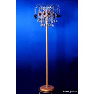 Торшер С нарядом Шар красный