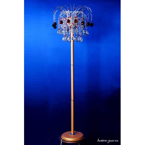 Торшер С нарядом Шар красный в Химках Гусь Хрустальный