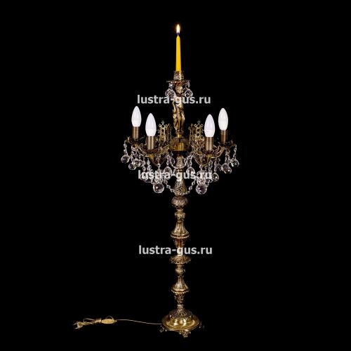 Торшер Изабелла богиня 5 ламп в Химках Гусь Хрустальный